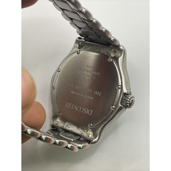 Ebel Discovery Men's Watch Stainless Steel White Dial Swiss Quartz ref. 9187341 - Picture 8 of 10